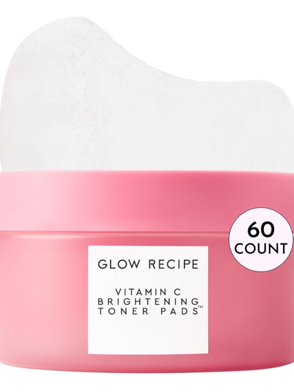 Glow Recipe Pink Vitamin C Brightening Toner Pads
